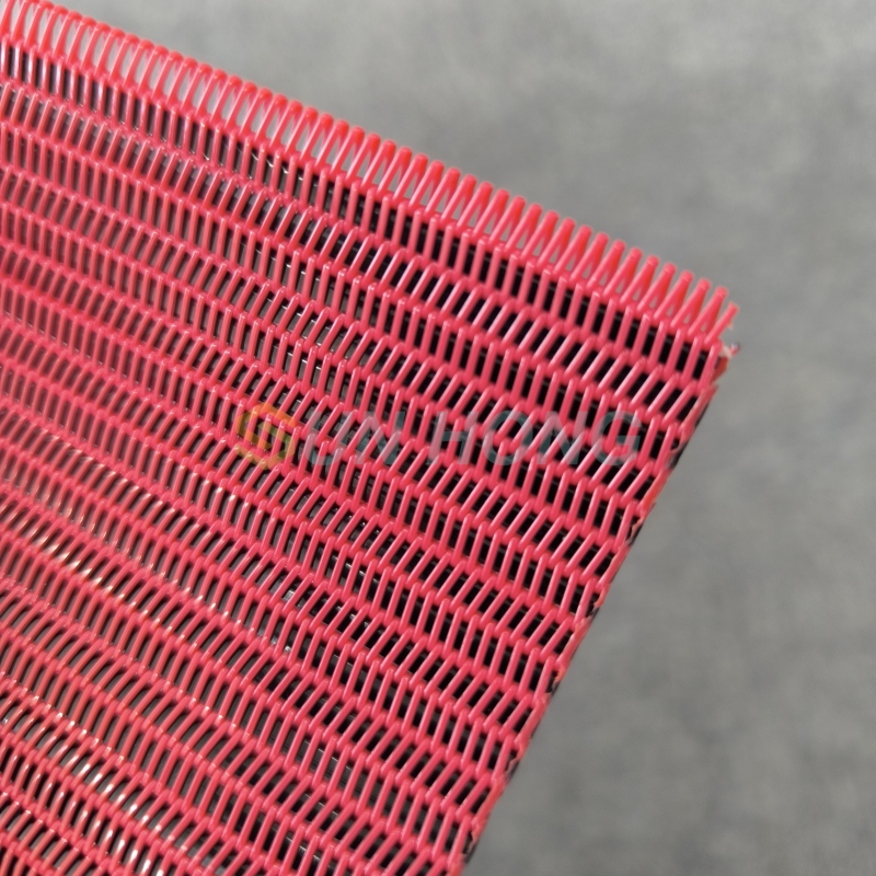 Écran de séchoir en spirale de fil plat pour machine en papier à grande vitesse