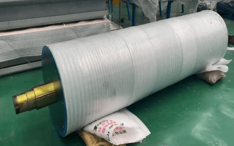 Rouleau de presse de taille pour machine à papier