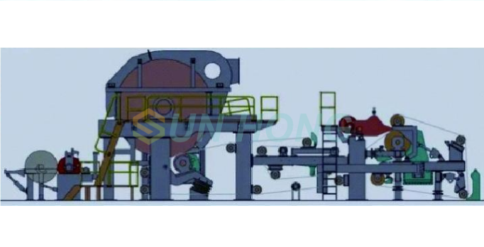 Crescent ancienne machine ressentie