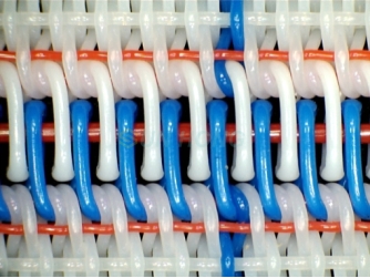 Bande transporteuse cassée