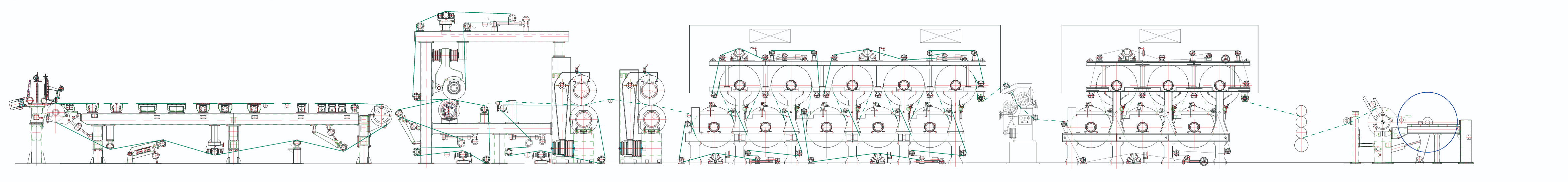 machine &agrave; papier foudrinier