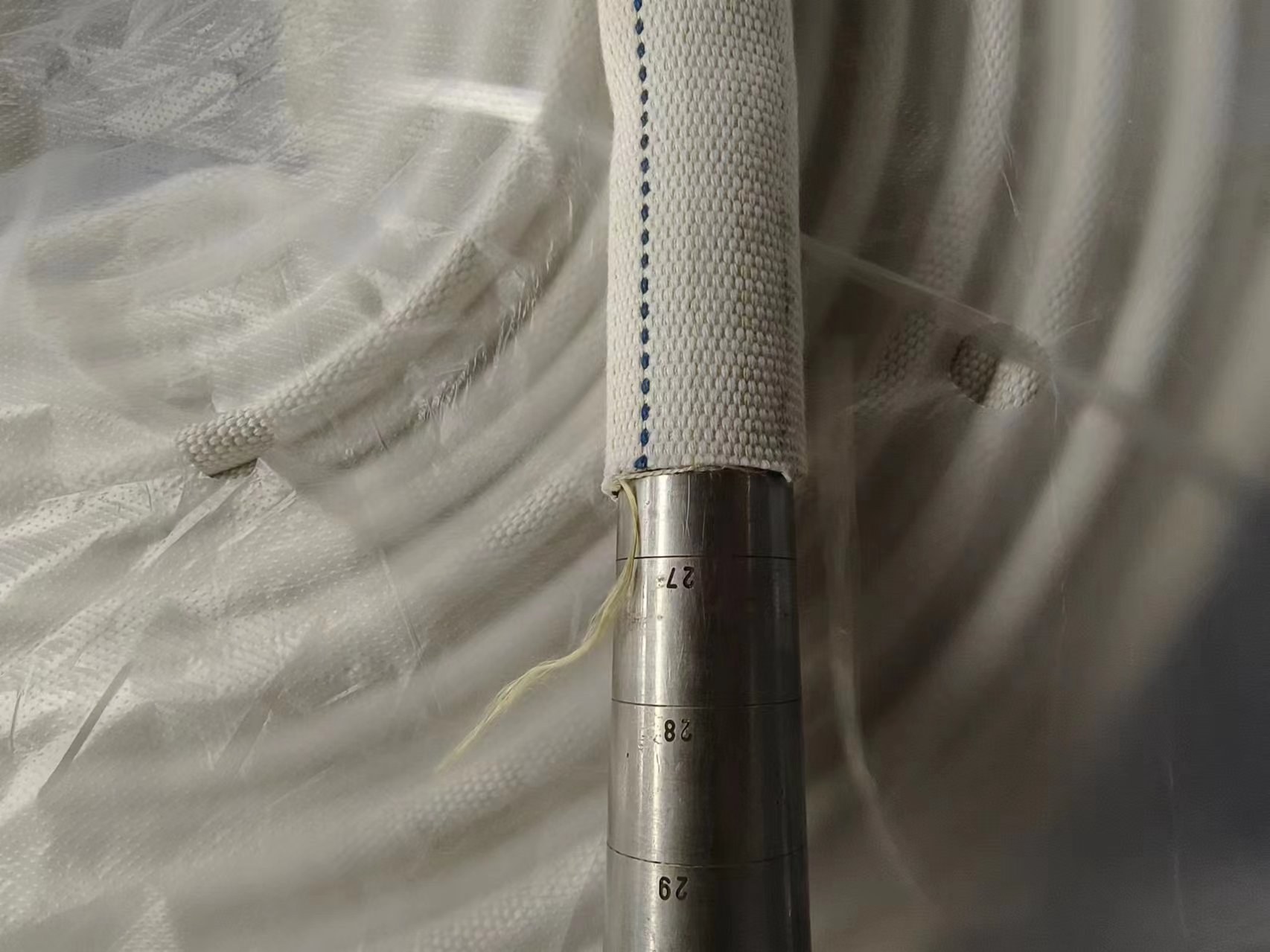 Tube d'air pneumatique du support du support de lame docteur