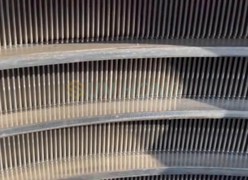 Panier d'écran à fentes pour la pulpe