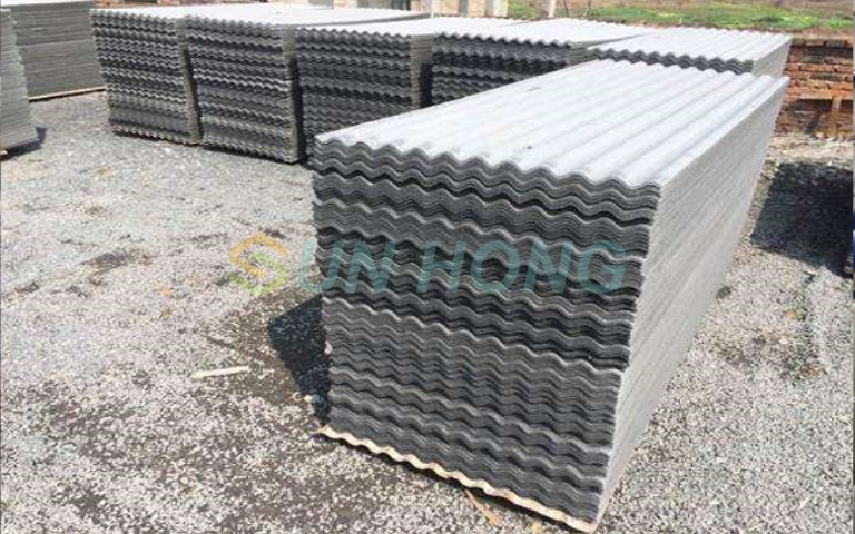 carreaux de ciment d'amiante ressenti