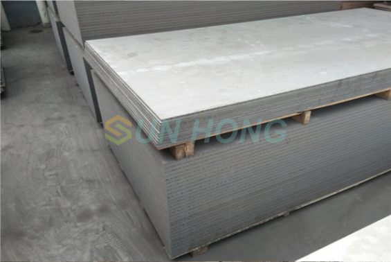 Board de ciment de fibres ressentie