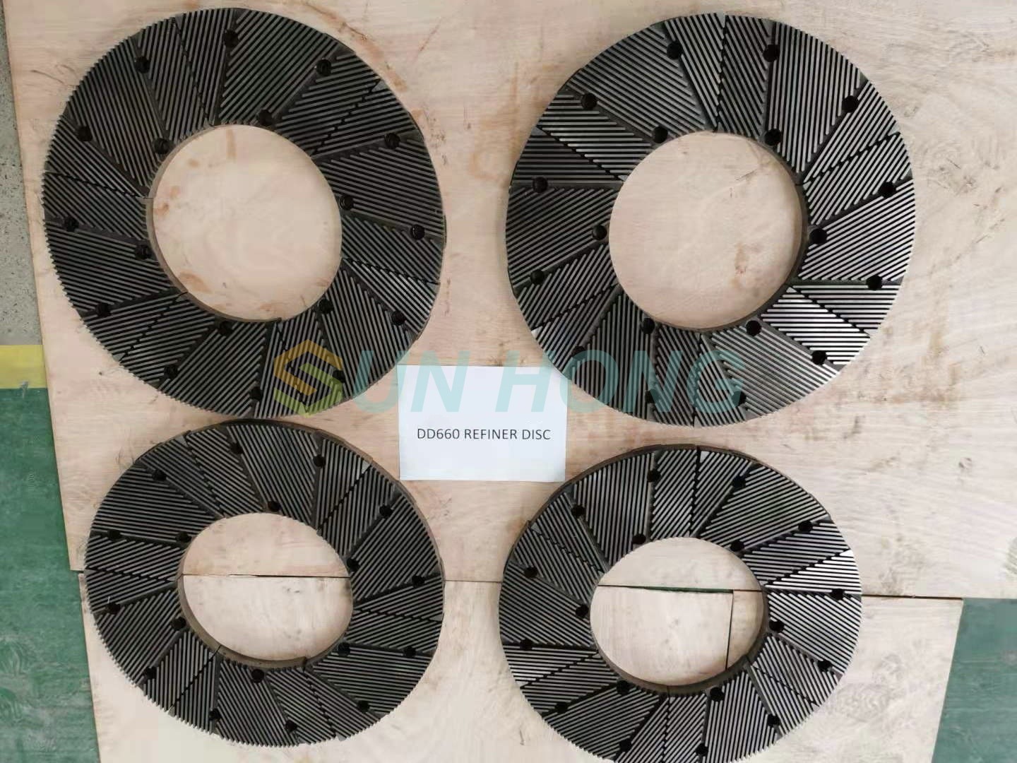 Andritz Refiner Disc Plate pour l'industrie de la pâte de papier