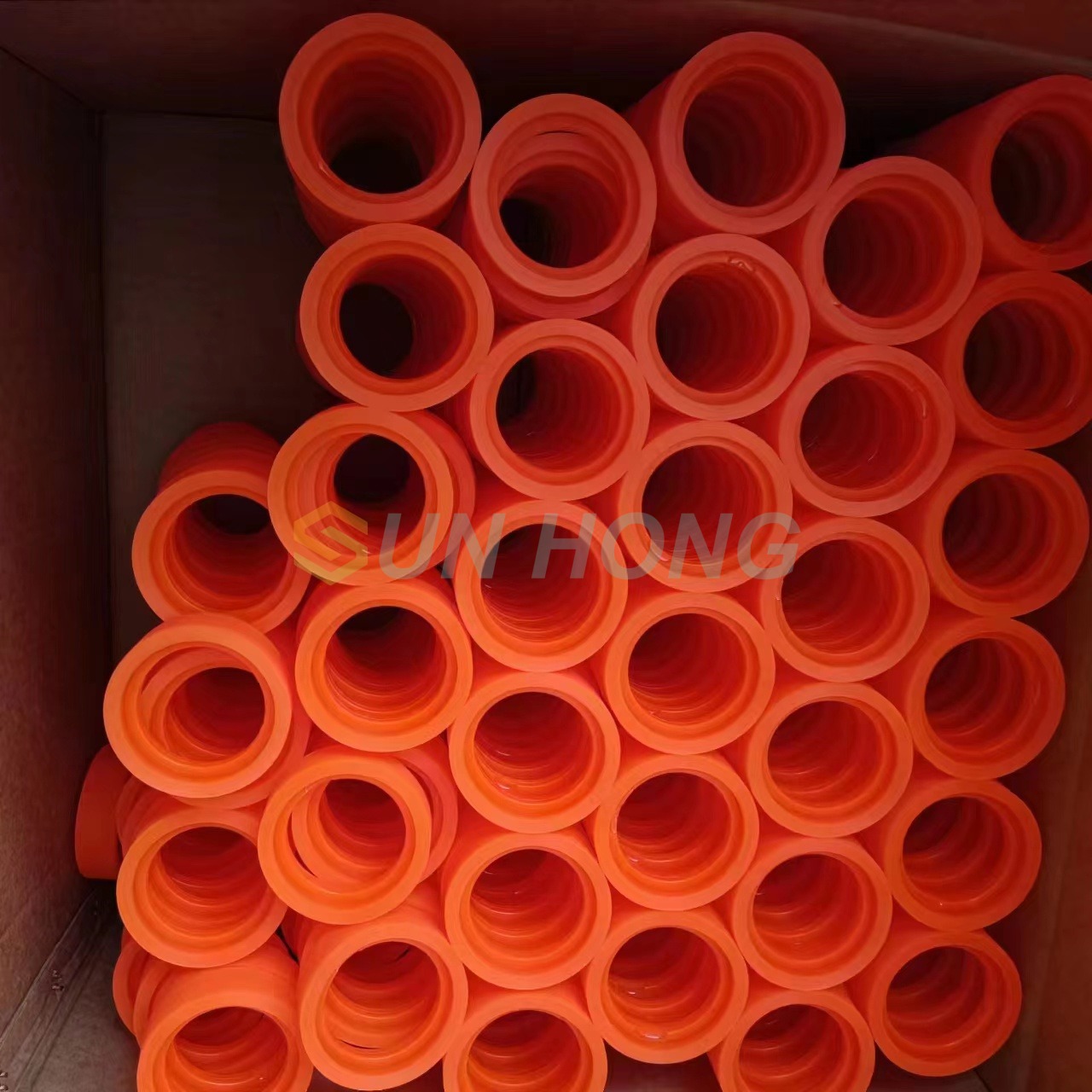 Pas de roue de polyuréthane de roue d'écrasement