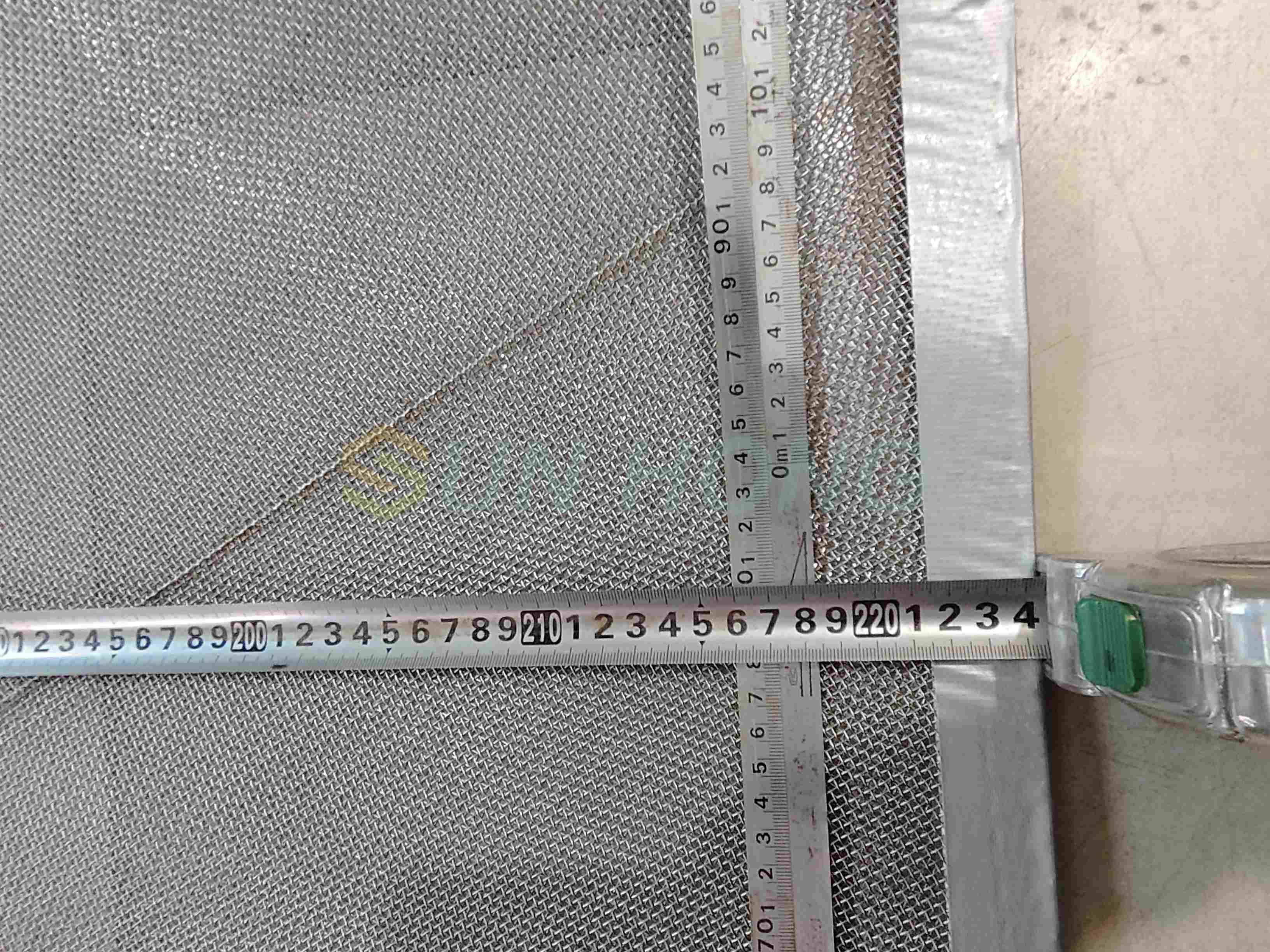 Couture diagonale en acier en acier inoxydable maigre pour le moule à cylindre