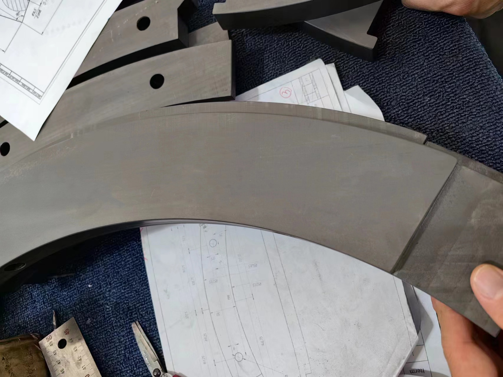 bande d'étanchéité pour machine en papier