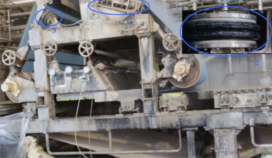 soufflet d'air de machine &agrave; papier