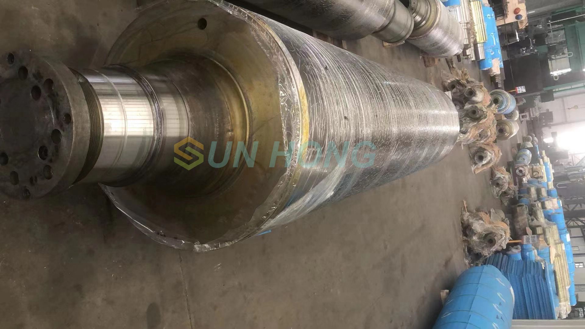 Rouleau de calendrier dur à la machine en papier