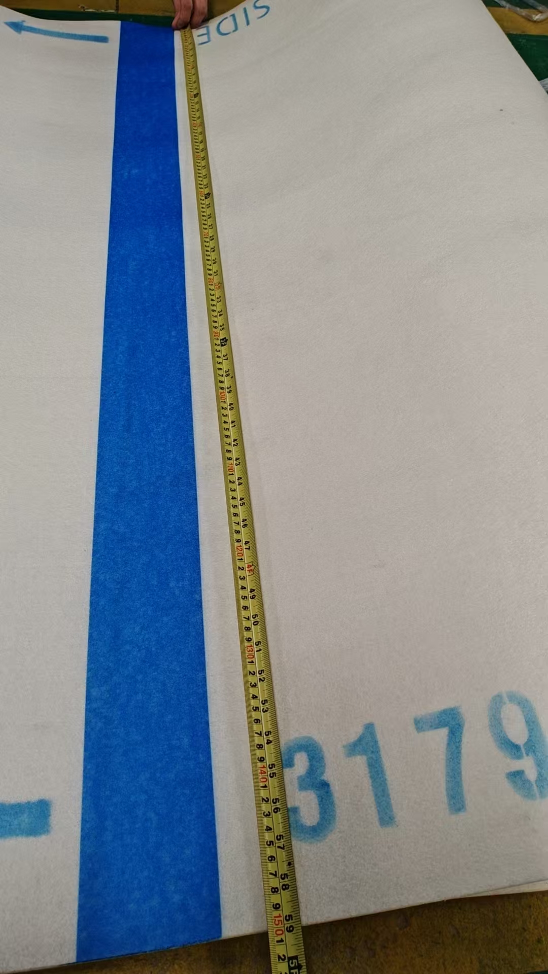 Fiche d'industrie de la carte de ciment en fibre de transfert en nylon