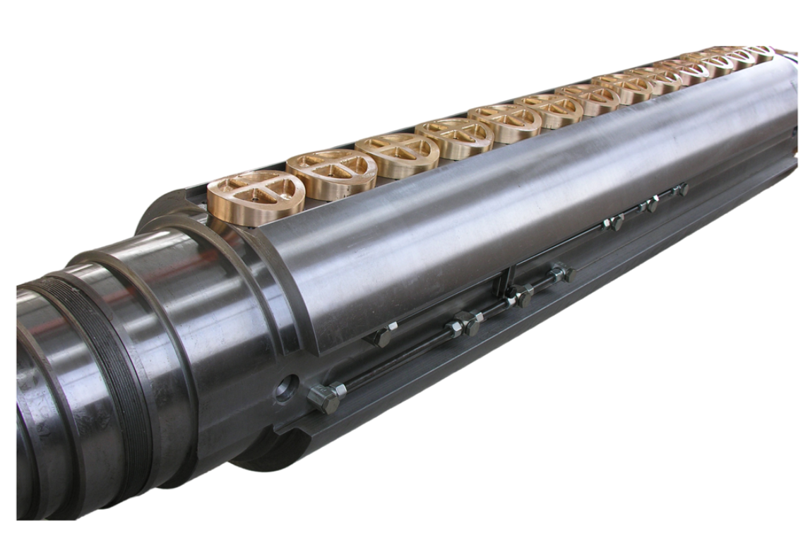 rouleau de calandre couronne