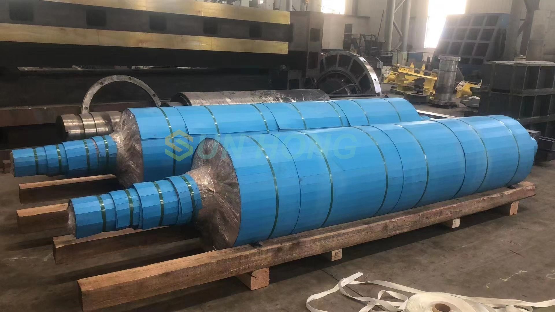 Rouleau de calandre pour calandre souple et dure