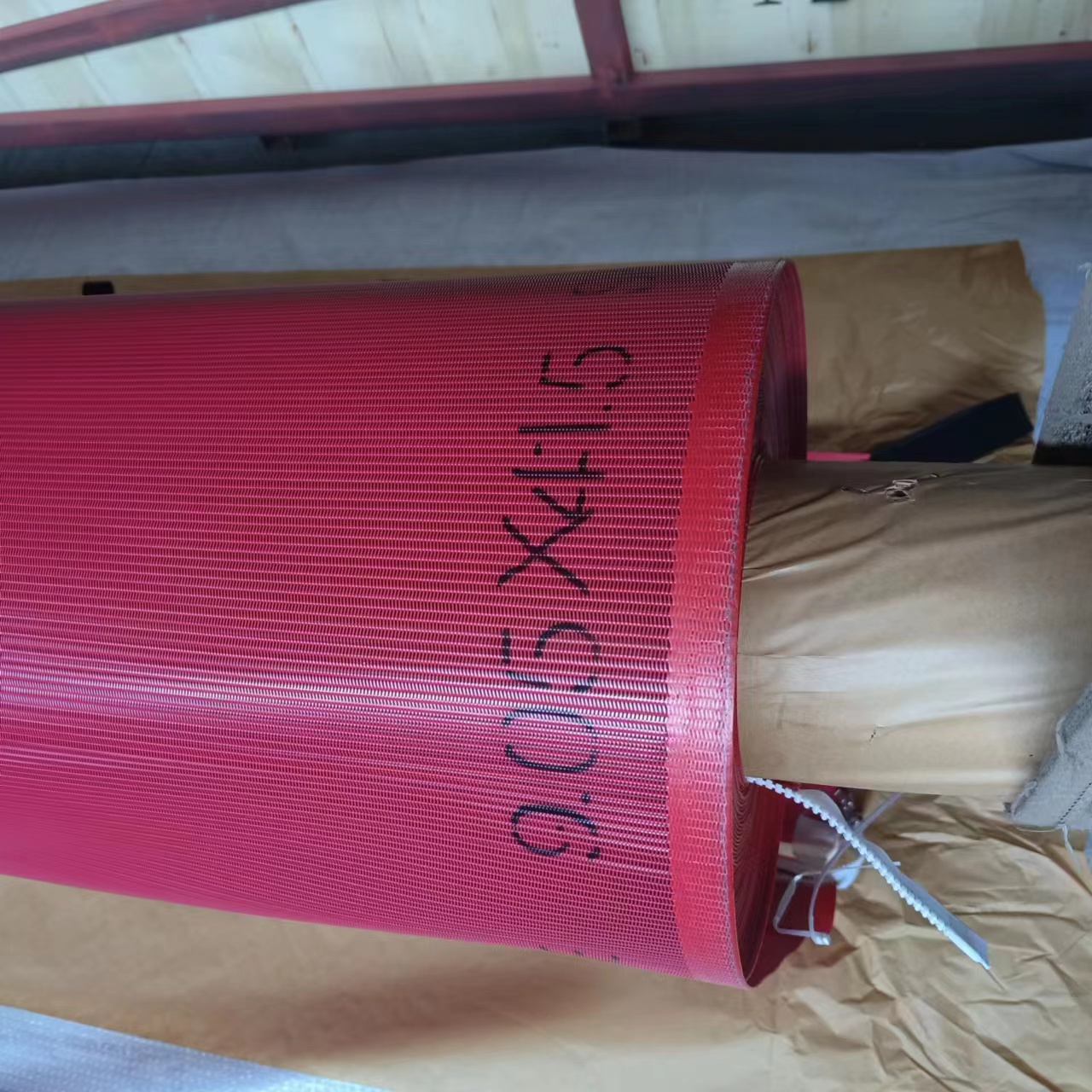 Petit Sprial plat avec filtre à fil plat avec 90-150cfm2