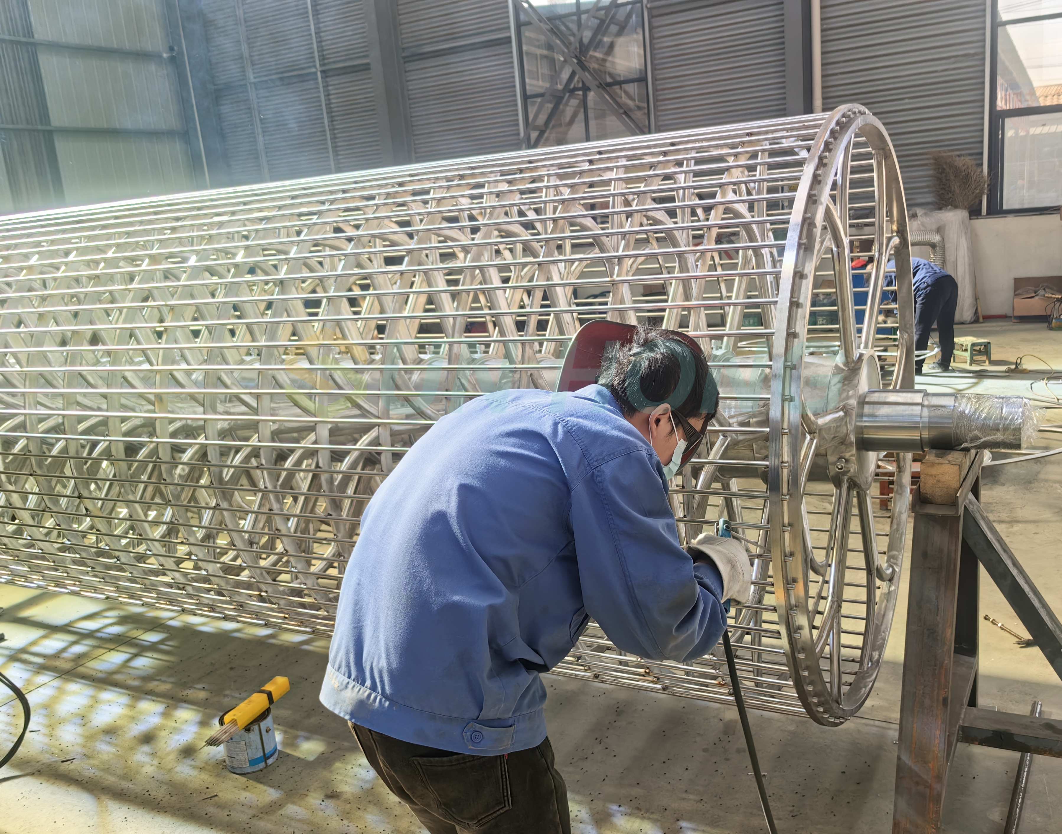 moule &agrave; cylindre de machine en papier