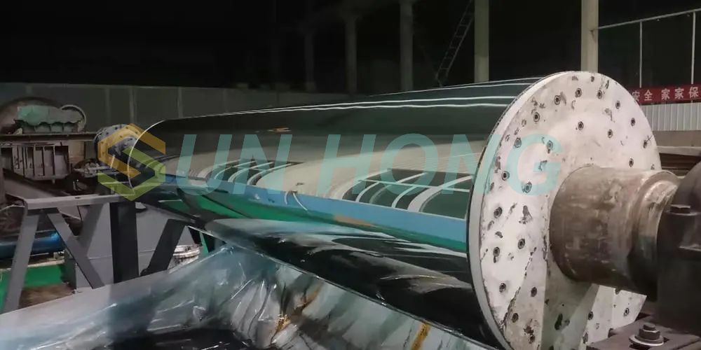 Rouleau de calendrier dur à la machine en papier