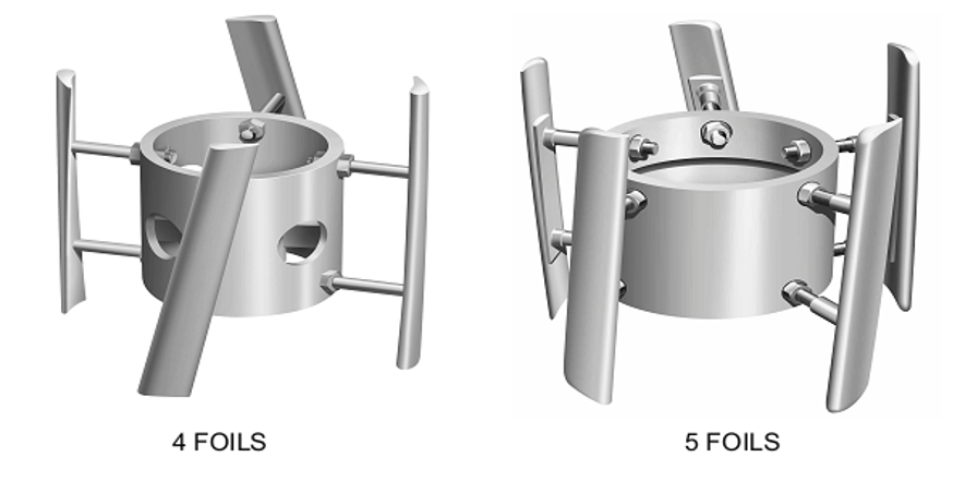 rotor d'écran d'aluminium